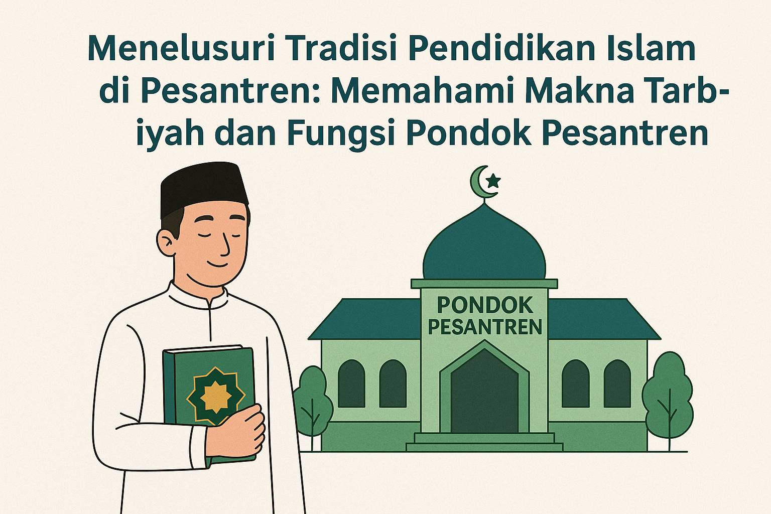 Menelusuri Tradisi Pendidikan Islam di Pesantren: Memahami Makna Tarbiyah dan Fungsi Pondok Pesantren
