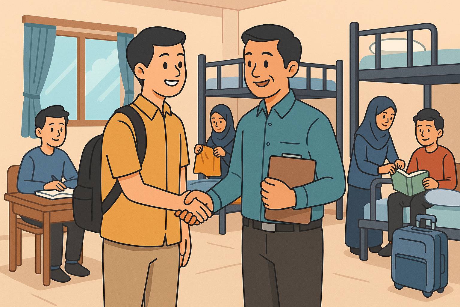 Asrama Sekolah Bukan Cuma Tempat Tidur, Tapi Tempat Belajar Hidup Bareng