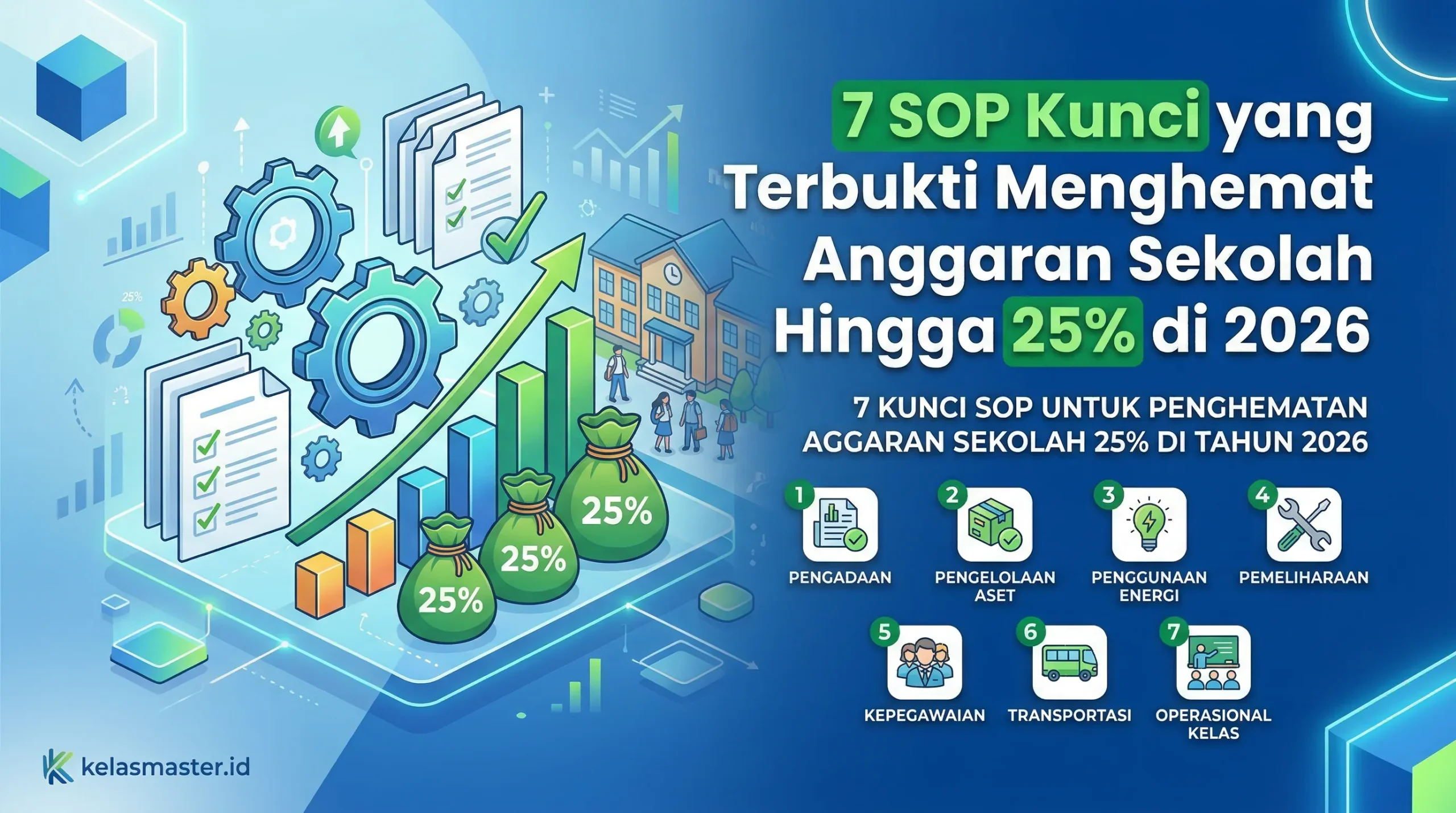 7 SOP Kunci yang Terbukti Menghemat Anggaran Sekolah Hingga 25% di 2026