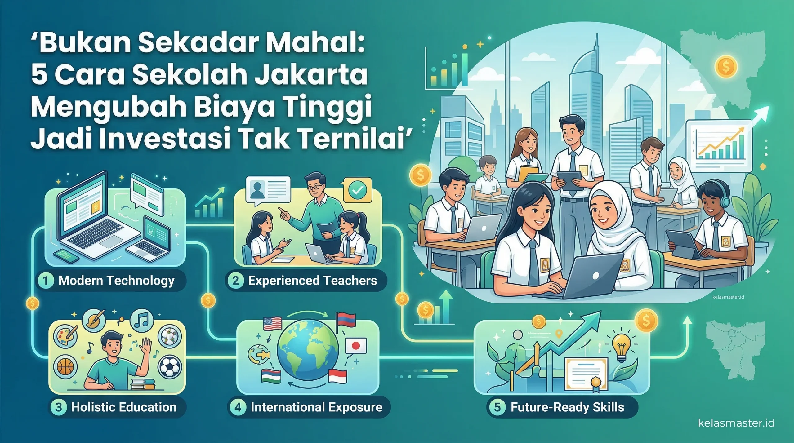 Bukan Sekadar Mahal: 5 Cara Sekolah Jakarta Mengubah Biaya Tinggi Jadi Investasi Tak Ternilai