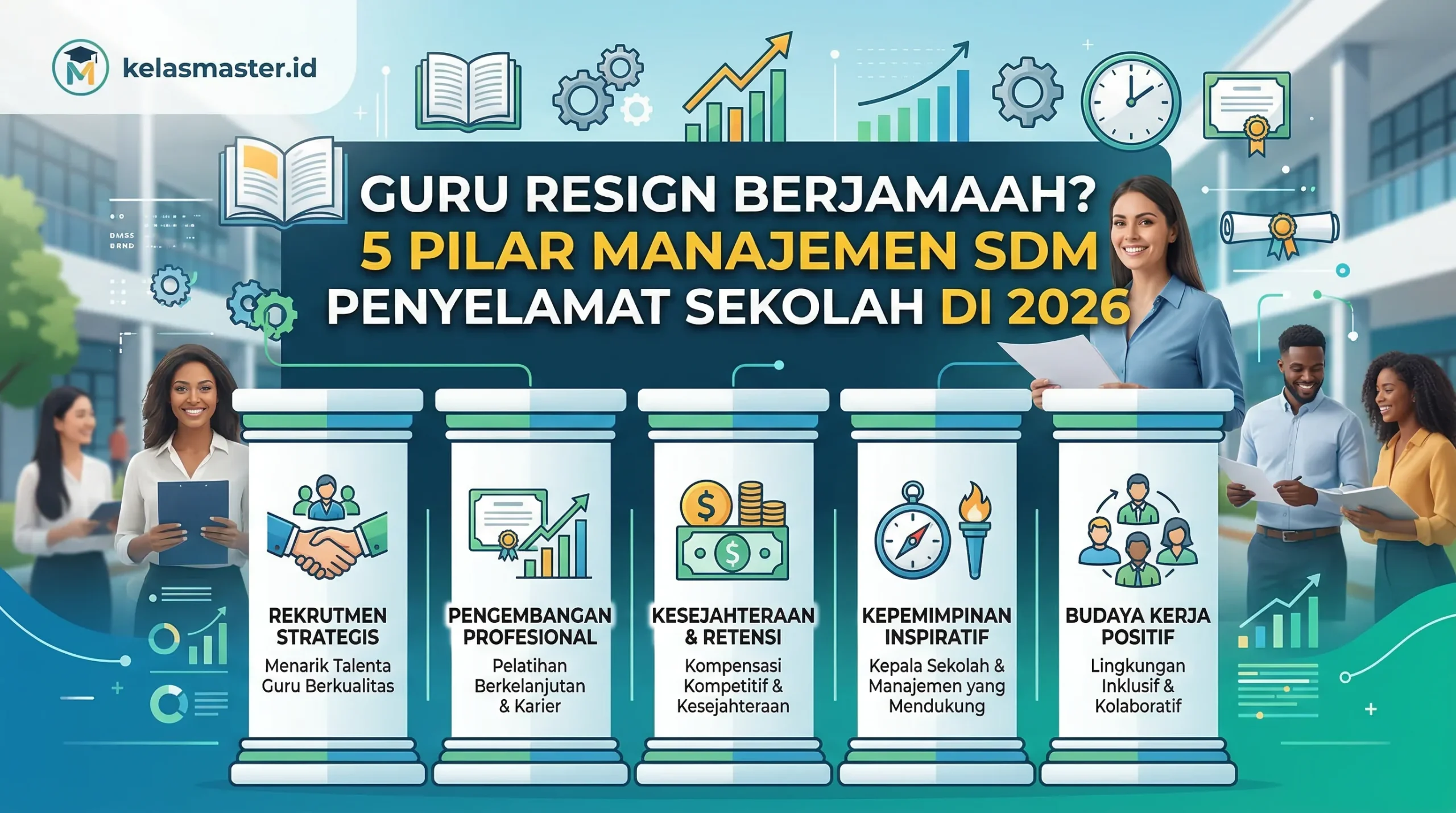 Guru Resign Berjamaah? 5 Pilar Manajemen SDM Penyelamat Sekolah di 2026