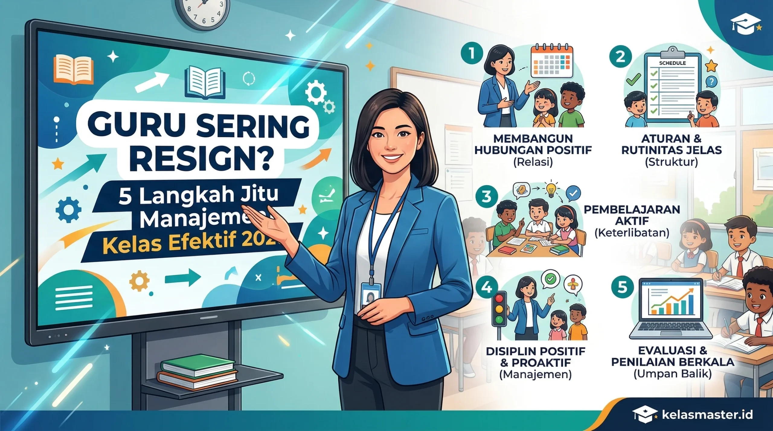 Guru Sering Resign? 5 Langkah Jitu Manajemen Kelas Efektif 2026