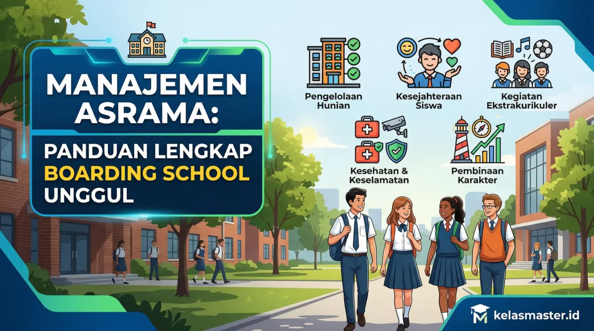 Manajemen Asrama: Panduan Lengkap Boarding School Unggul
