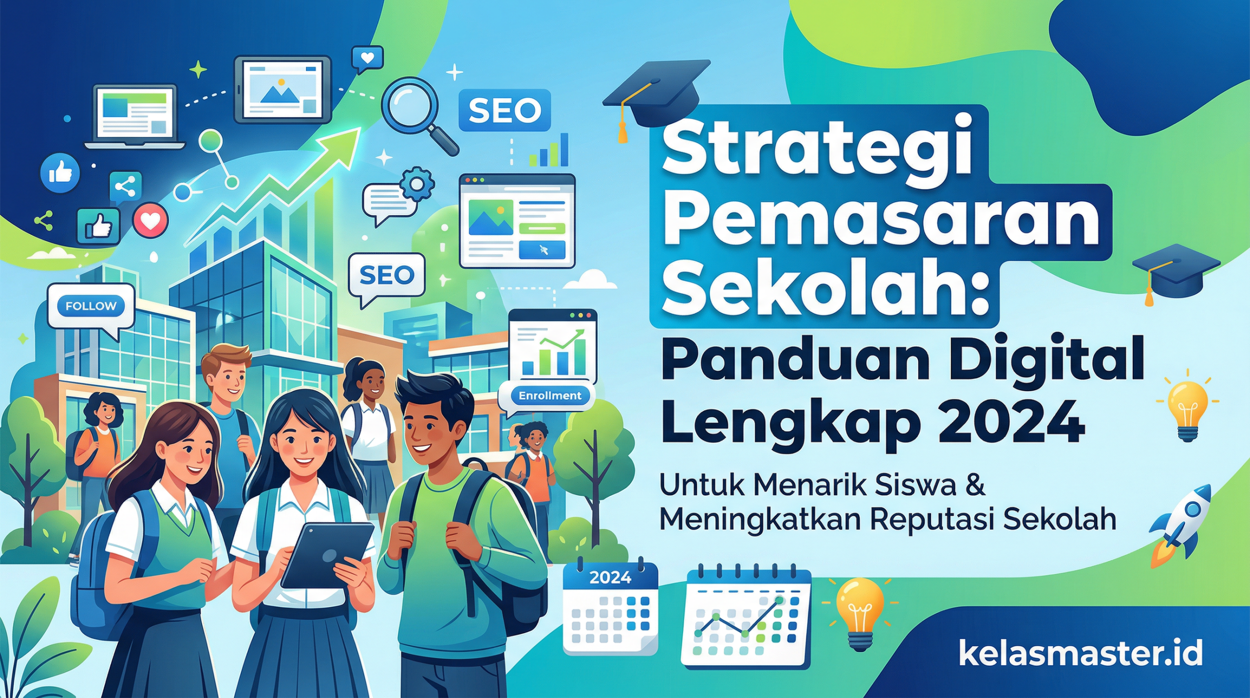 Strategi Pemasaran Sekolah: Panduan Digital Lengkap 2024