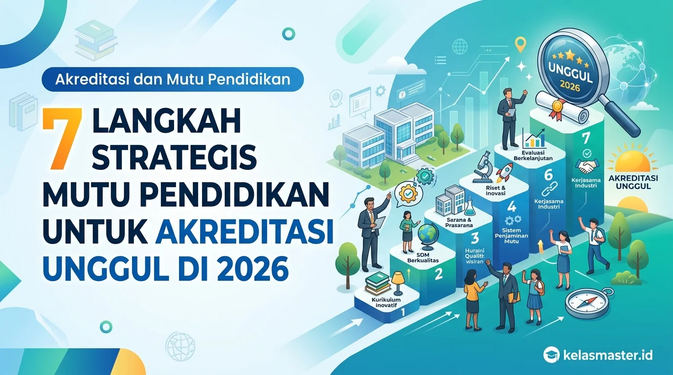 7 Langkah Strategis Mutu Pendidikan untuk Akreditasi Unggul di 2026