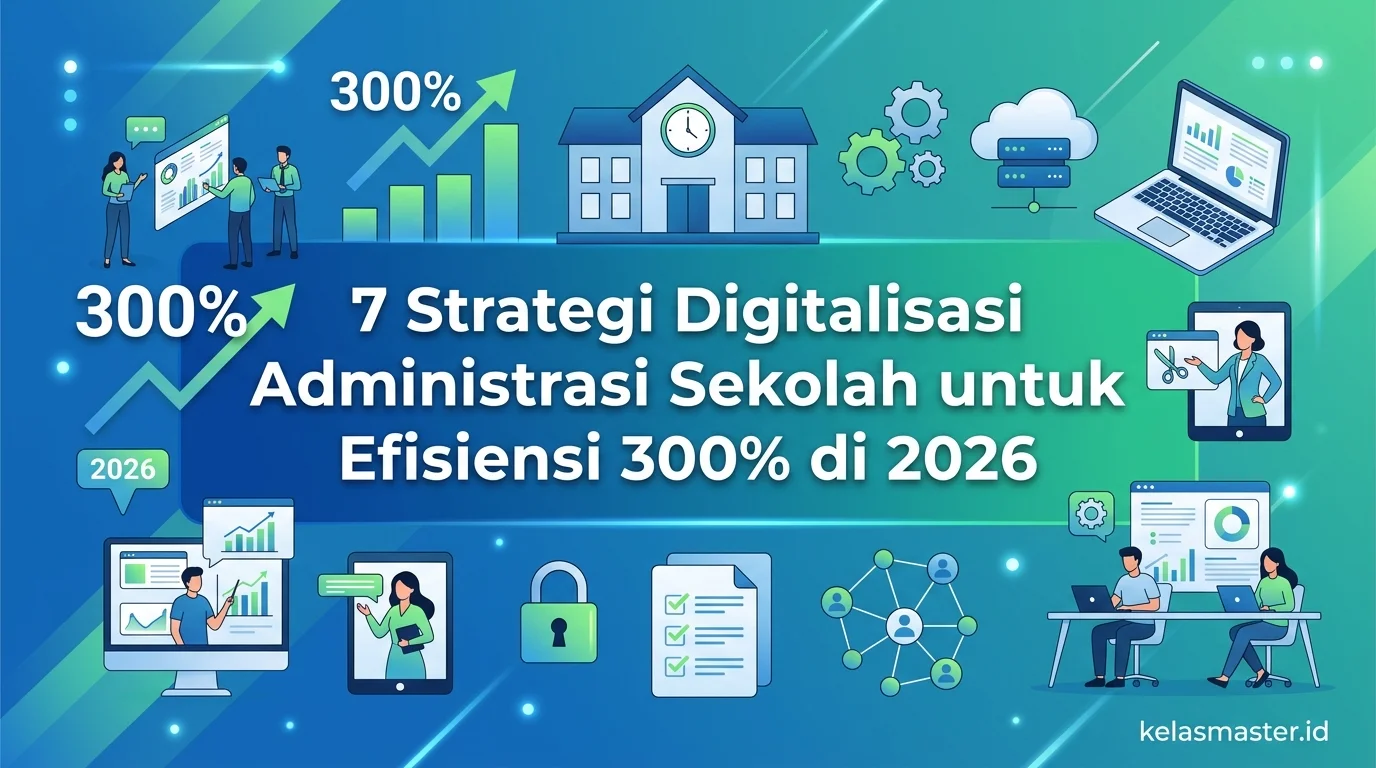 7 Strategi Digitalisasi Administrasi Sekolah untuk Efisiensi 300% di 2026
