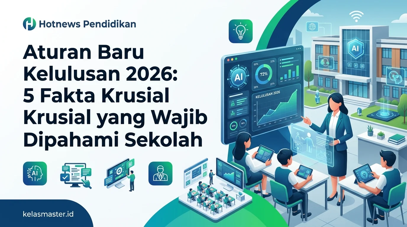 Aturan Baru Kelulusan 2026: 5 Fakta Krusial yang Wajib Dipahami Sekolah