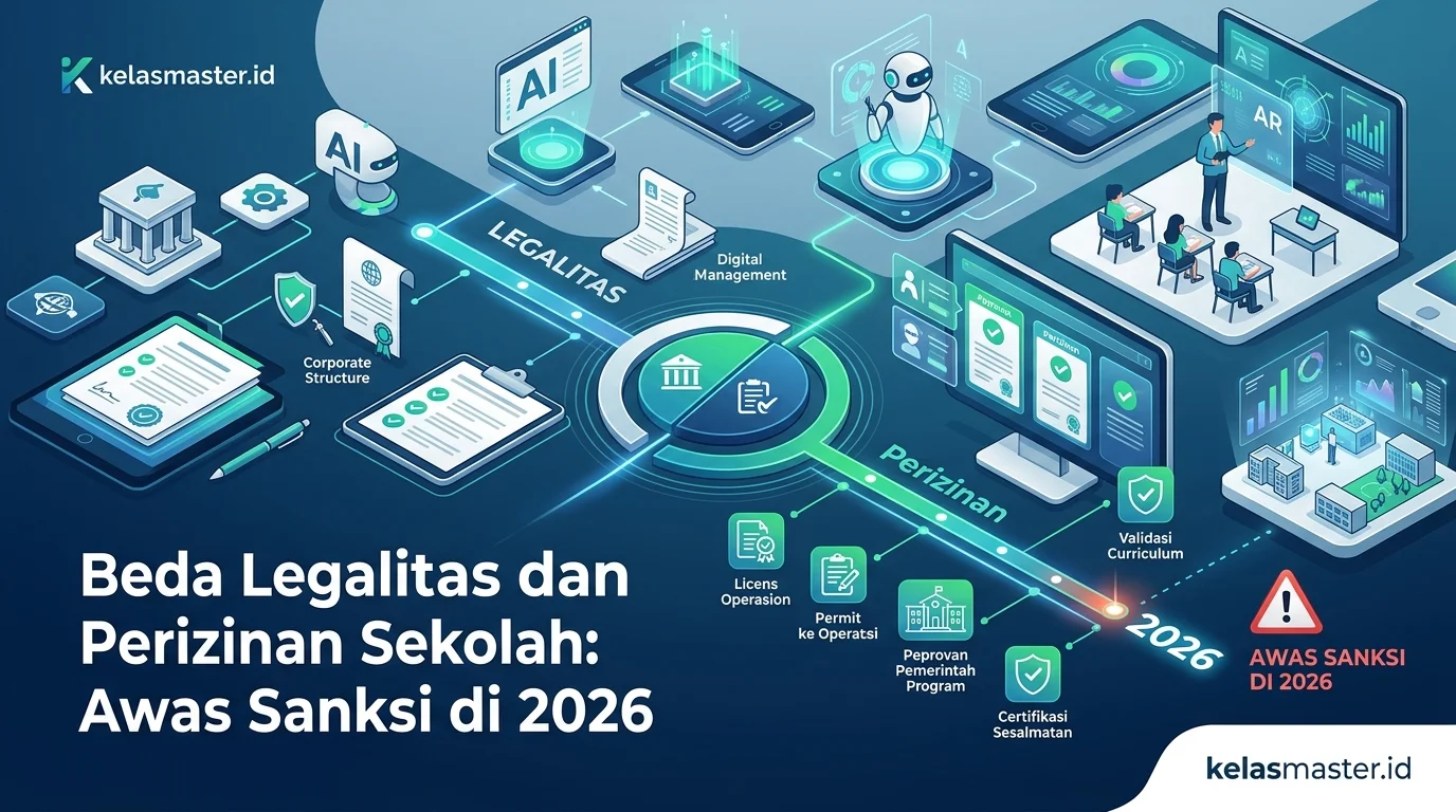 Beda Legalitas dan Perizinan Sekolah: Awas Sanksi di 2026