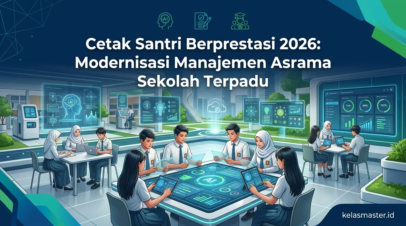 Cetak Santri Berprestasi 2026: Modernisasi Manajemen Asrama Sekolah Terpadu