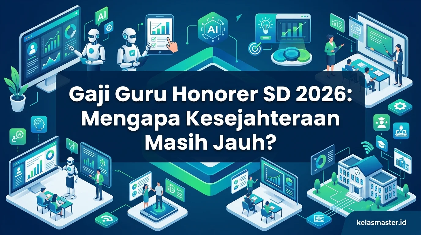 Gaji Guru Honorer SD 2026: Mengapa Kesejahteraan Masih Jauh?