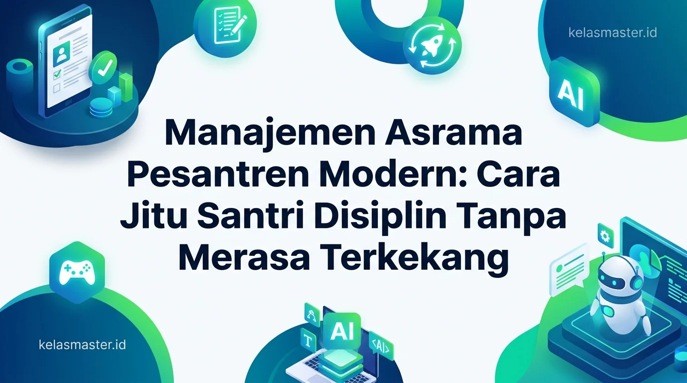 Manajemen Asrama Pesantren Modern: Cara Jitu Santri Disiplin Tanpa Merasa Terkekang