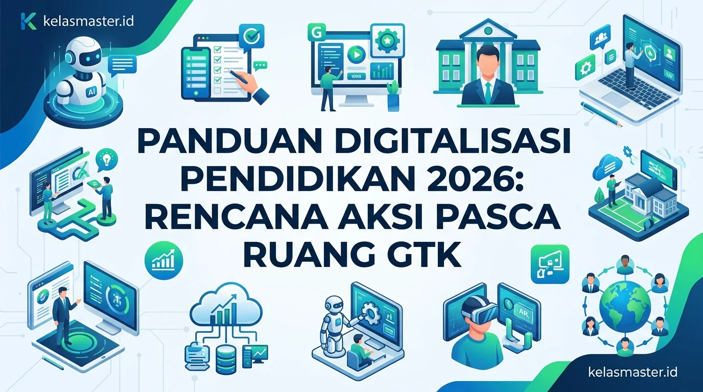 Panduan Digitalisasi Pendidikan 2026: Rencana Aksi Pasca Ruang GTK