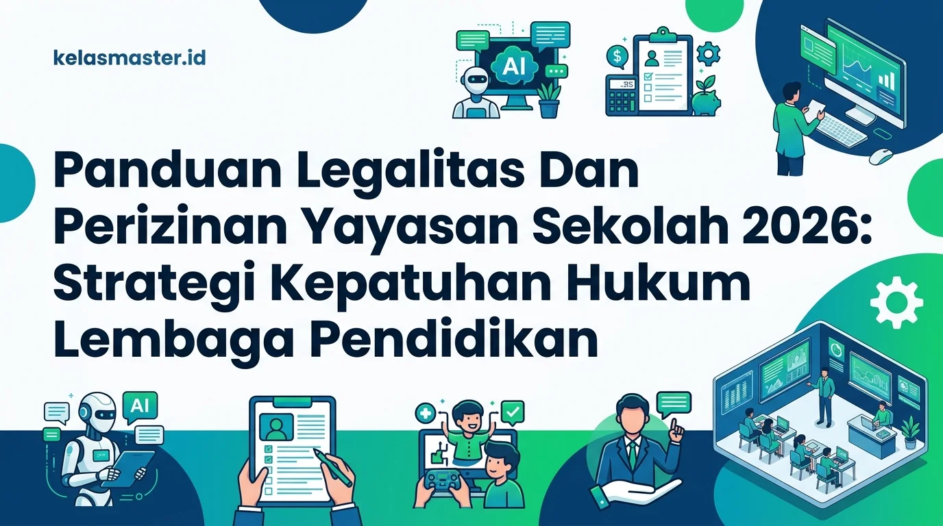 Panduan Legalitas Dan Perizinan Yayasan Sekolah 2026: Strategi Kepatuhan Hukum Lembaga Pendidikan