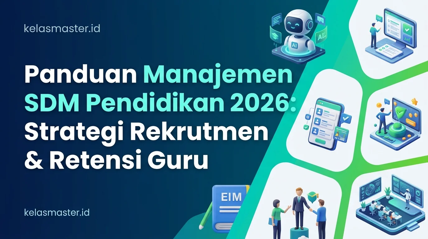 Panduan Manajemen SDM Pendidikan 2026: Strategi Rekrutmen & Retensi Guru