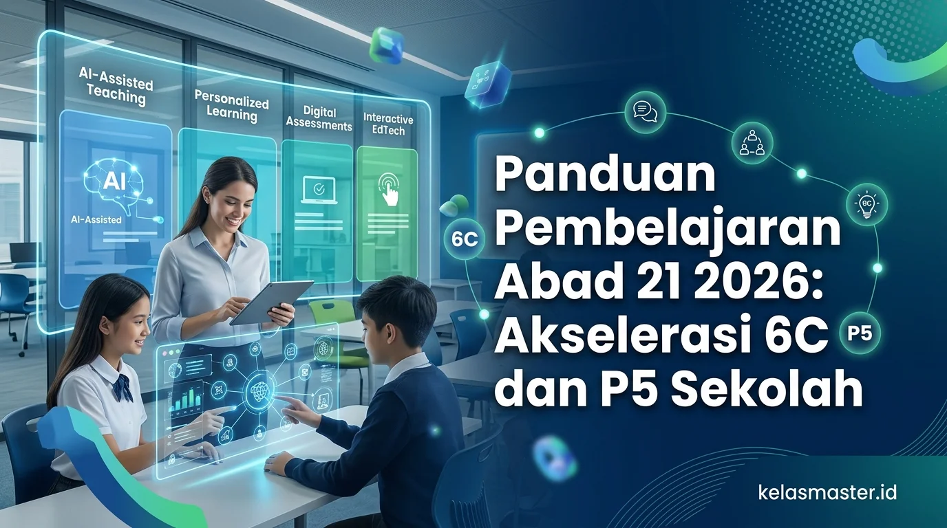 Panduan Pembelajaran Abad 21 2026: Akselerasi 6C dan P5 Sekolah