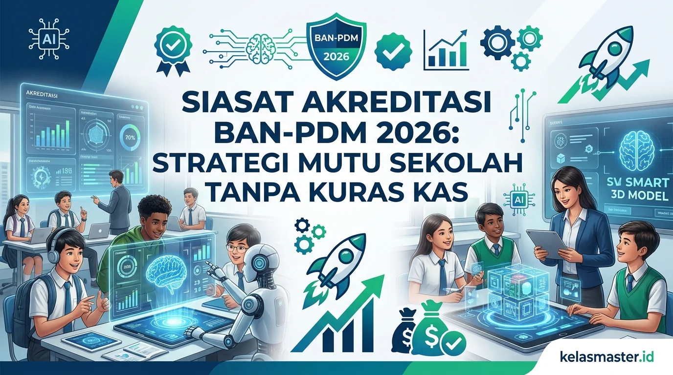 Siasat Akreditasi BAN-PDM 2026: Strategi Mutu Sekolah Tanpa Kuras Kas