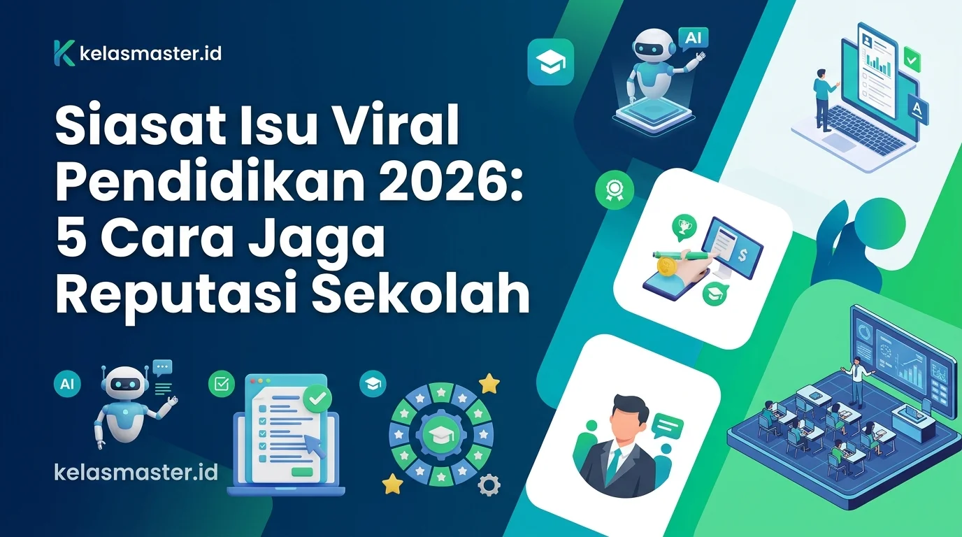 Siasat Isu Viral Pendidikan 2026: 5 Cara Jaga Reputasi Sekolah