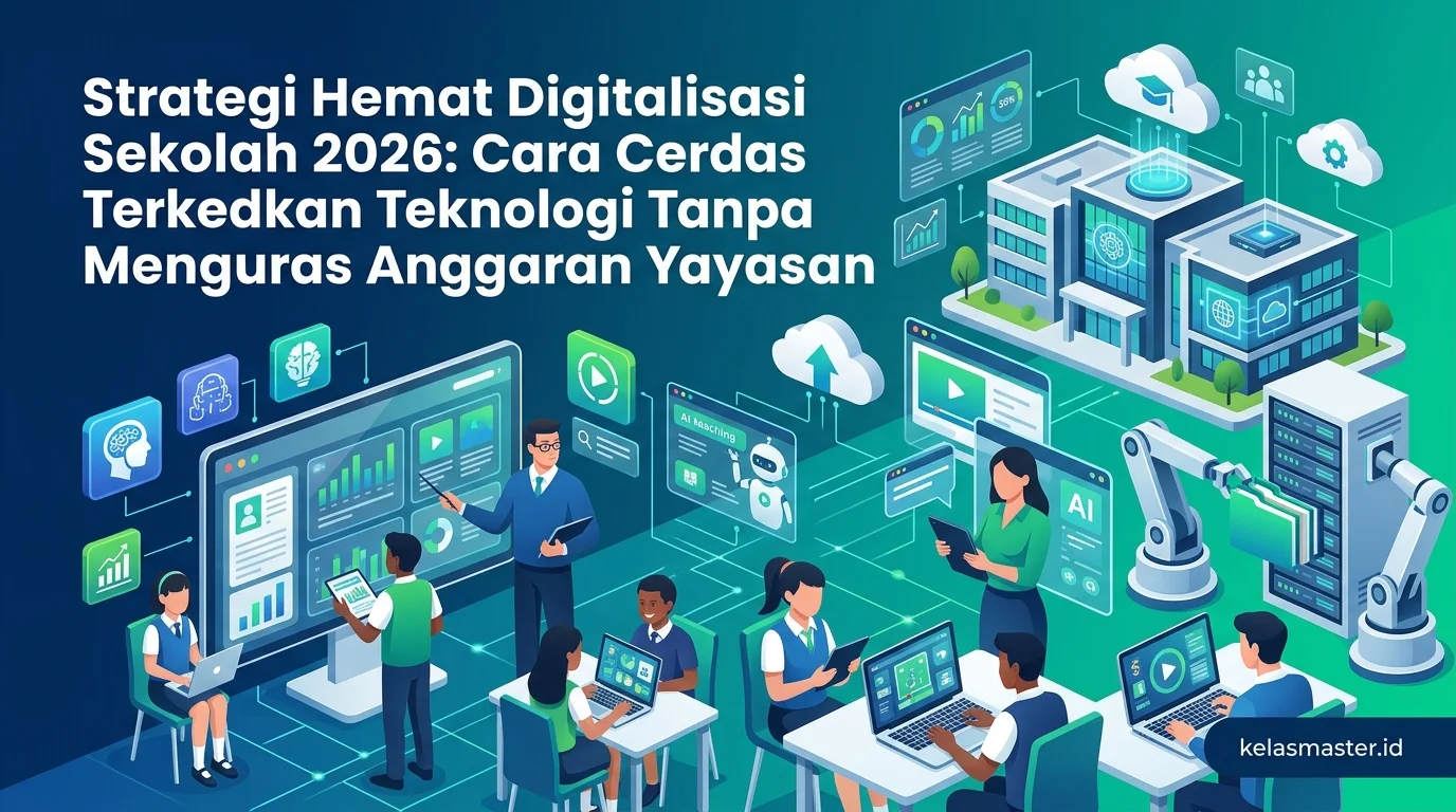 Strategi Hemat Digitalisasi Sekolah 2026: Cara Cerdas Kelola Teknologi Tanpa Menguras Anggaran Yayasan