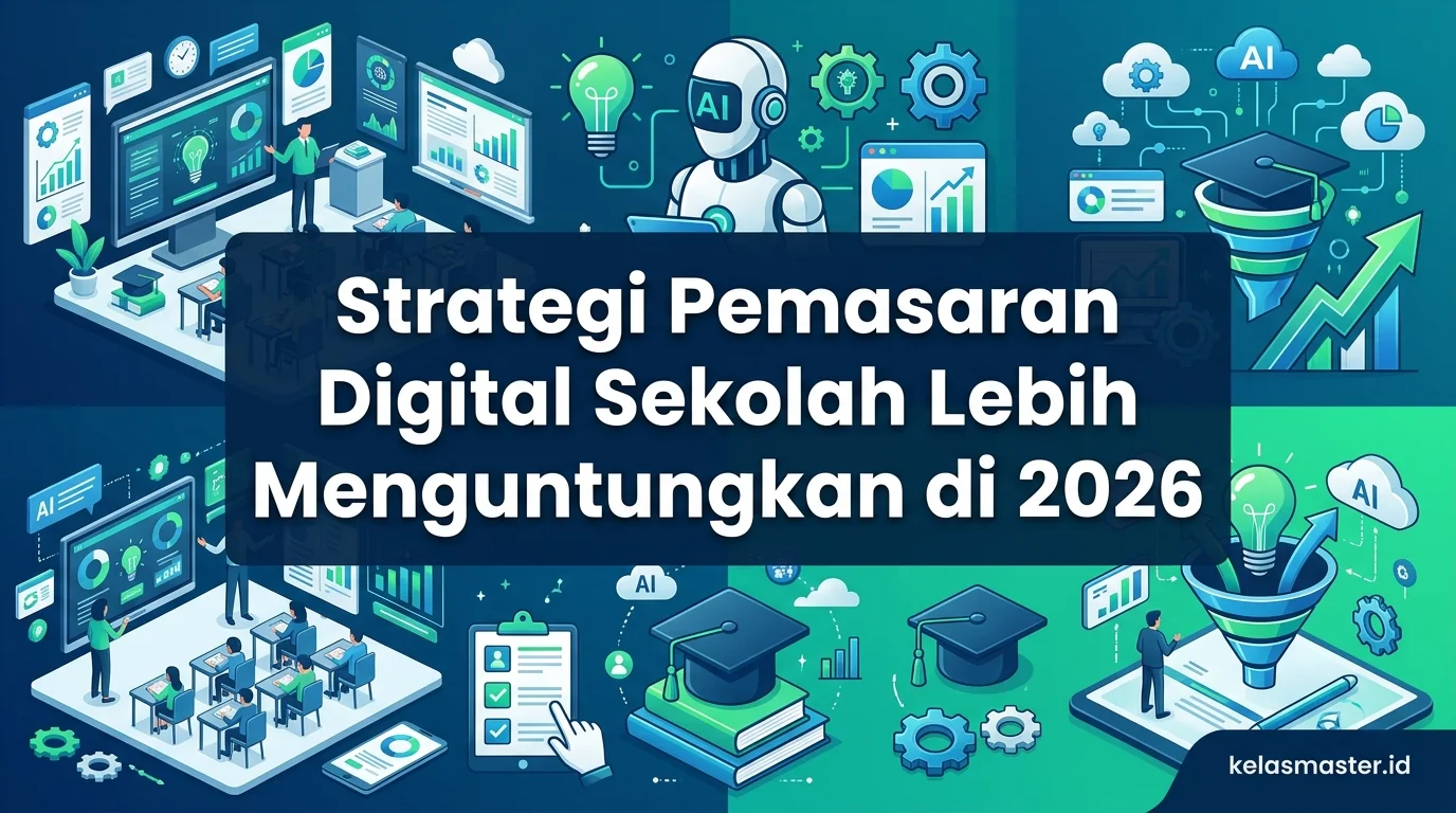 Strategi Pemasaran Digital Sekolah Lebih Menguntungkan di 2026