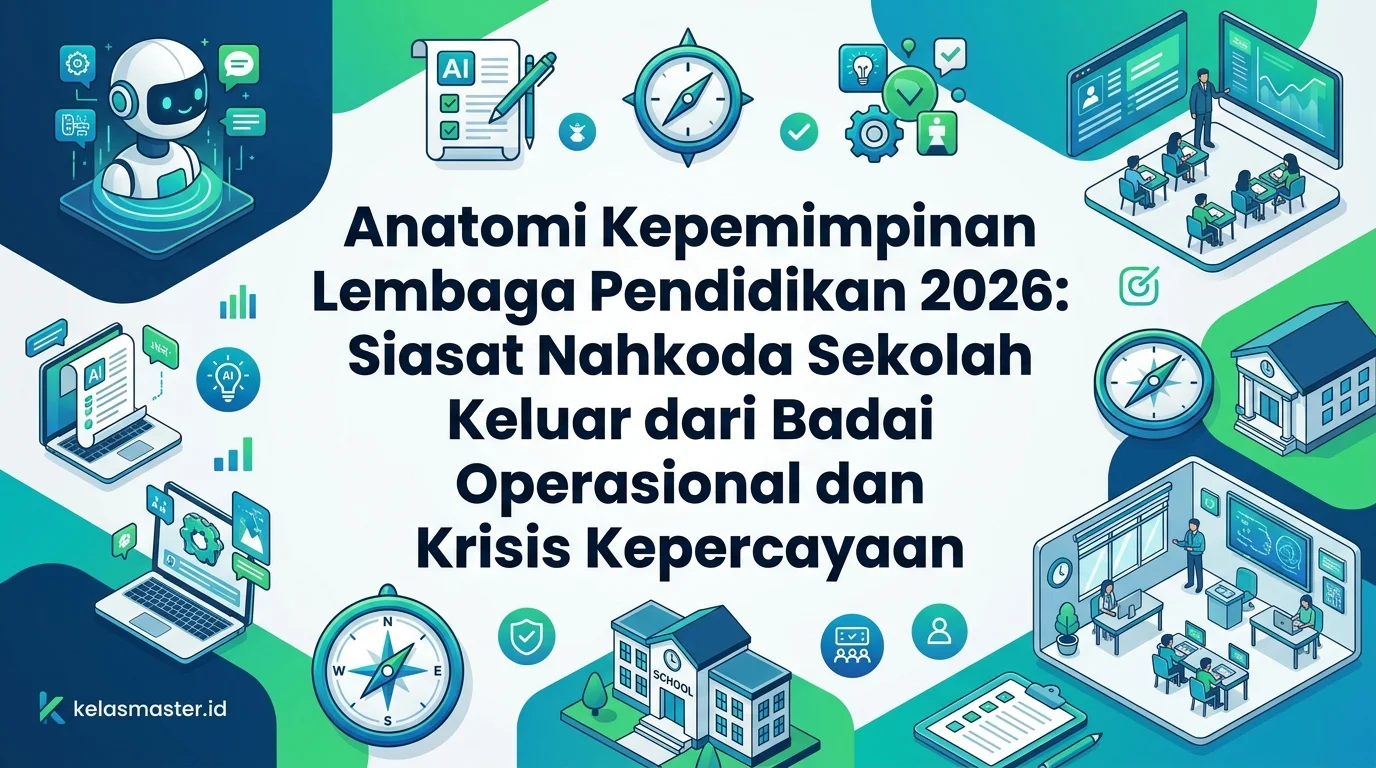 Anatomi Kepemimpinan Lembaga Pendidikan 2026: Siasat Nahkoda Sekolah Keluar dari Badai Operasional dan Krisis Kepercayaan