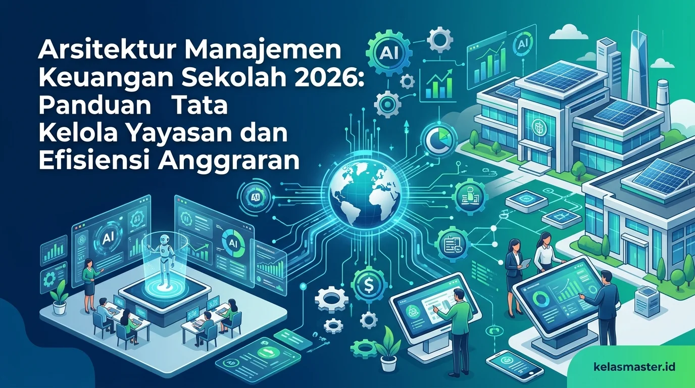 Arsitektur Manajemen Keuangan Sekolah 2026: Panduan Tata Kelola Yayasan dan Efisiensi Anggaran