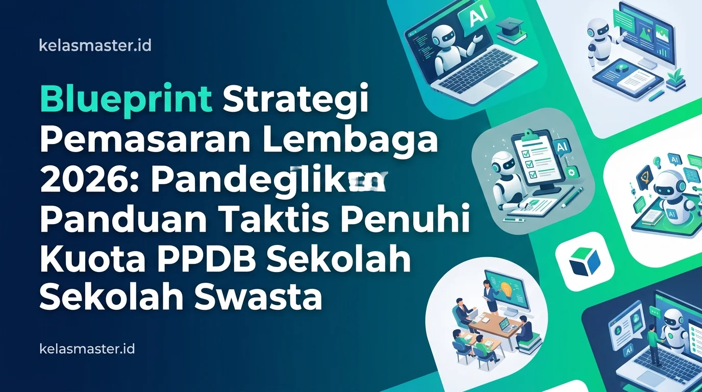 Blueprint Strategi Pemasaran Lembaga Pendidikan 2026: Panduan Taktis Penuhi Kuota PPDB Sekolah Swasta