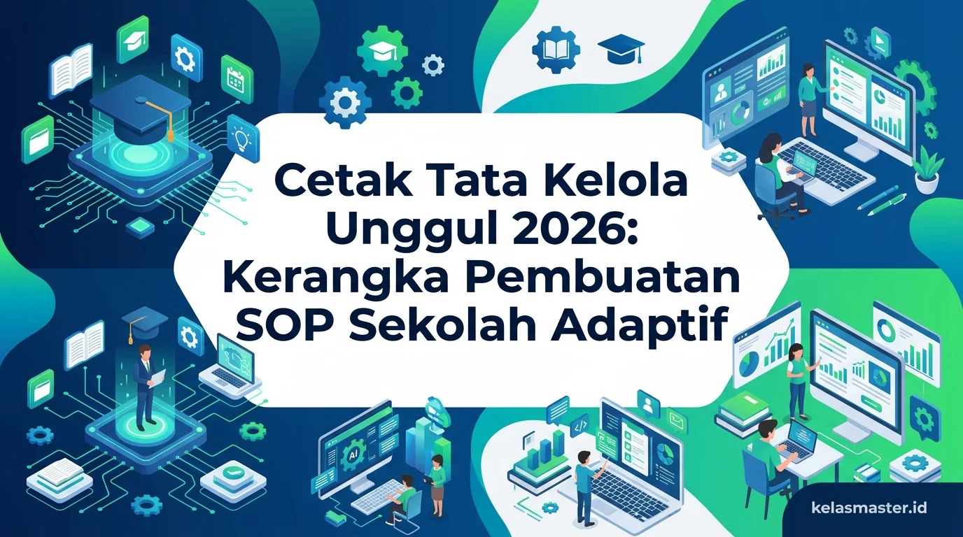 Cetak Tata Kelola Unggul 2026: Kerangka Pembuatan SOP Sekolah Adaptif