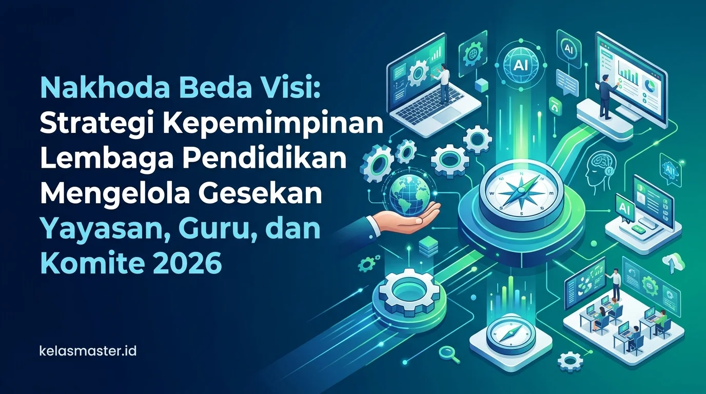 Nakhoda Beda Visi: Strategi Kepemimpinan Lembaga Pendidikan Mengelola Gesekan Yayasan, Guru, dan Komite 2026