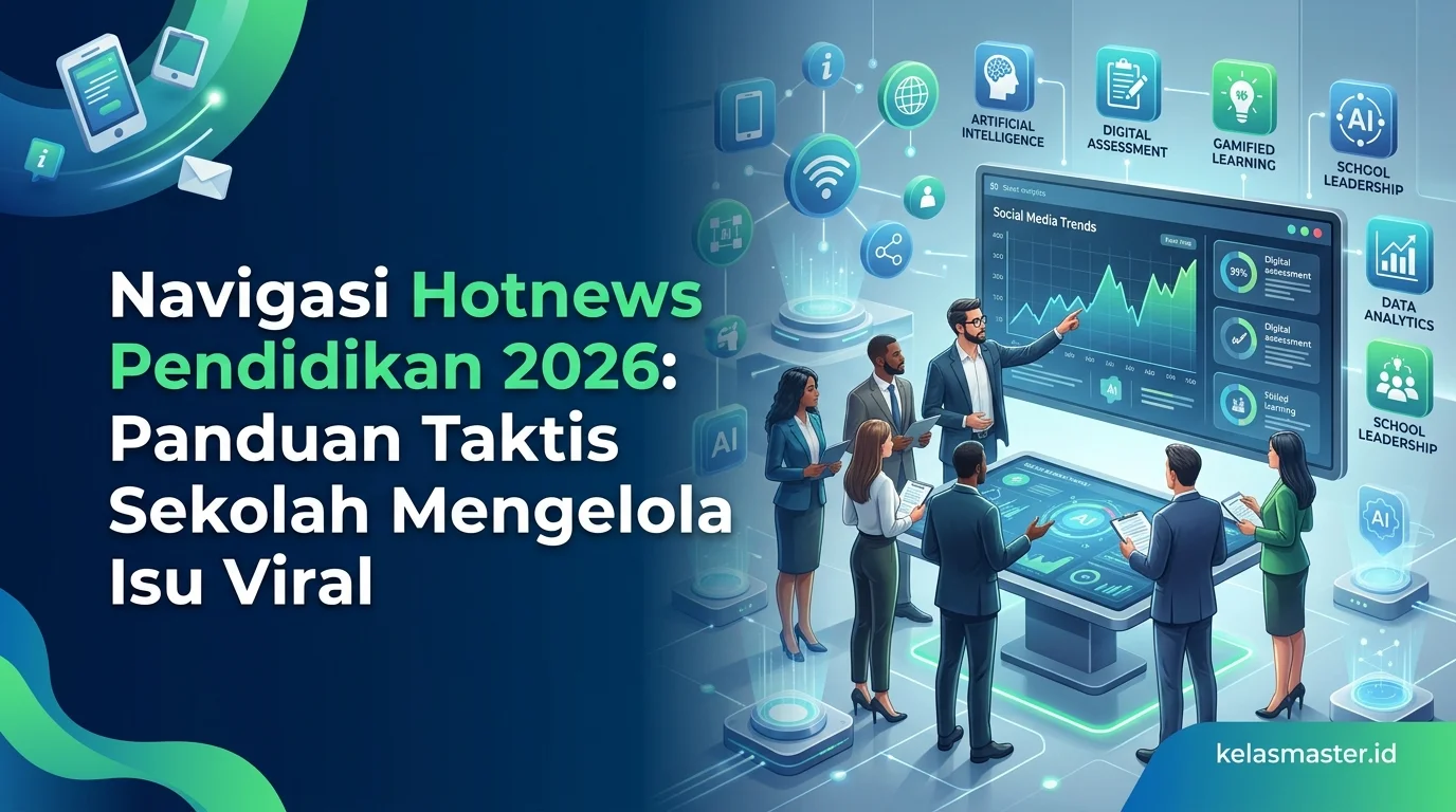 Navigasi Hotnews Pendidikan 2026: Panduan Taktis Sekolah Mengelola Isu Viral