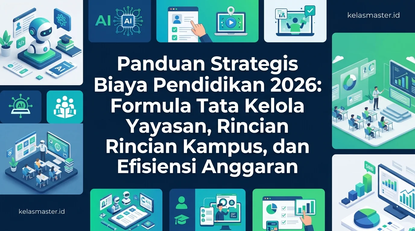 Panduan Strategis Biaya Pendidikan 2026: Formula Tata Kelola Yayasan, Rincian Kampus, dan Efisiensi Anggaran