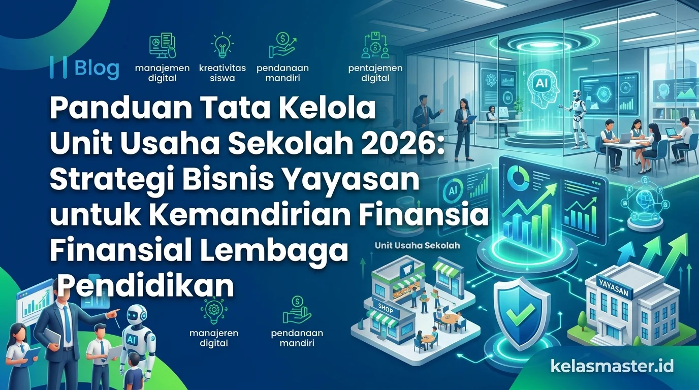 Panduan Tata Kelola Unit Usaha Sekolah 2026: Strategi Bisnis Yayasan untuk Kemandirian Finansial Lembaga Pendidikan