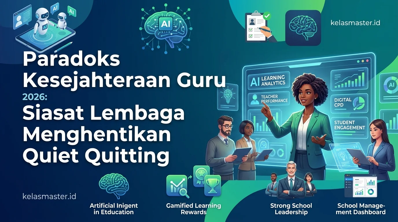 Paradoks Kesejahteraan Guru 2026: Siasat Lembaga Menghentikan Quiet Quitting