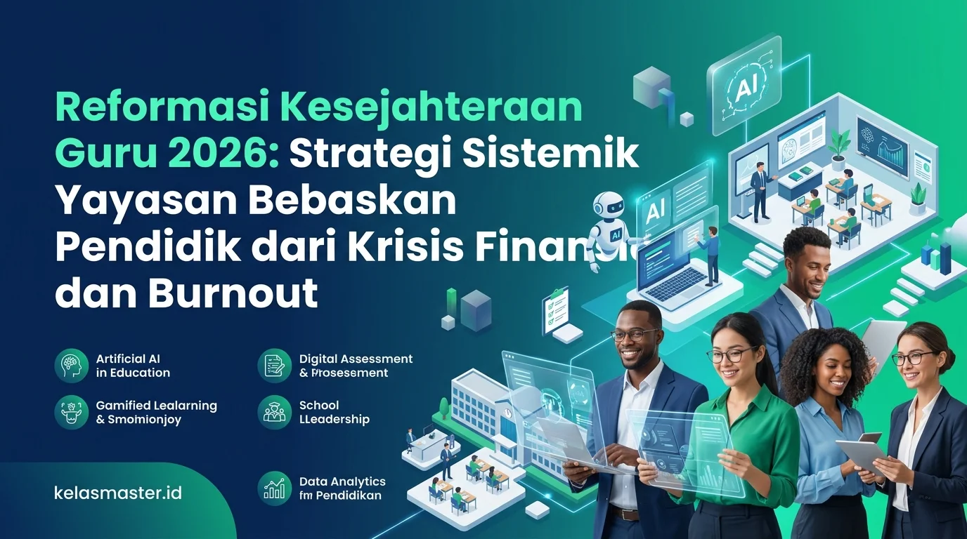 Reformasi Kesejahteraan Guru 2026: Strategi Sistemik Yayasan Bebaskan Pendidik dari Krisis Finansial dan Burnout