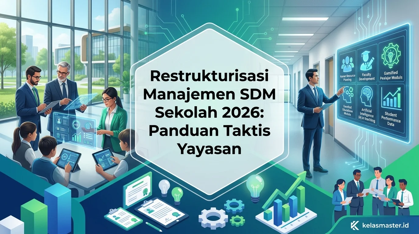 Restrukturisasi Manajemen SDM Sekolah 2026: Panduan Taktis Yayasan
