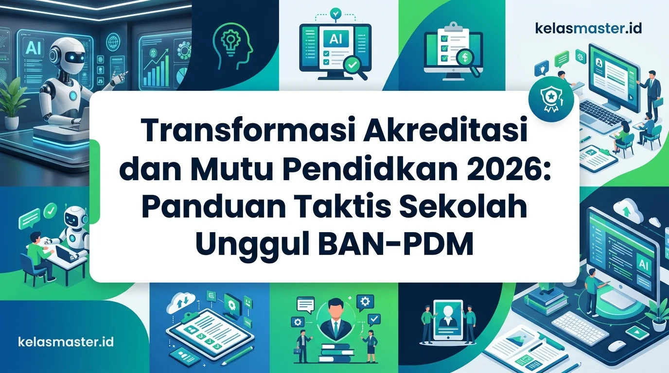 Transformasi Akreditasi dan Mutu Pendidikan 2026: Panduan Taktis Sekolah Unggul BAN-PDM