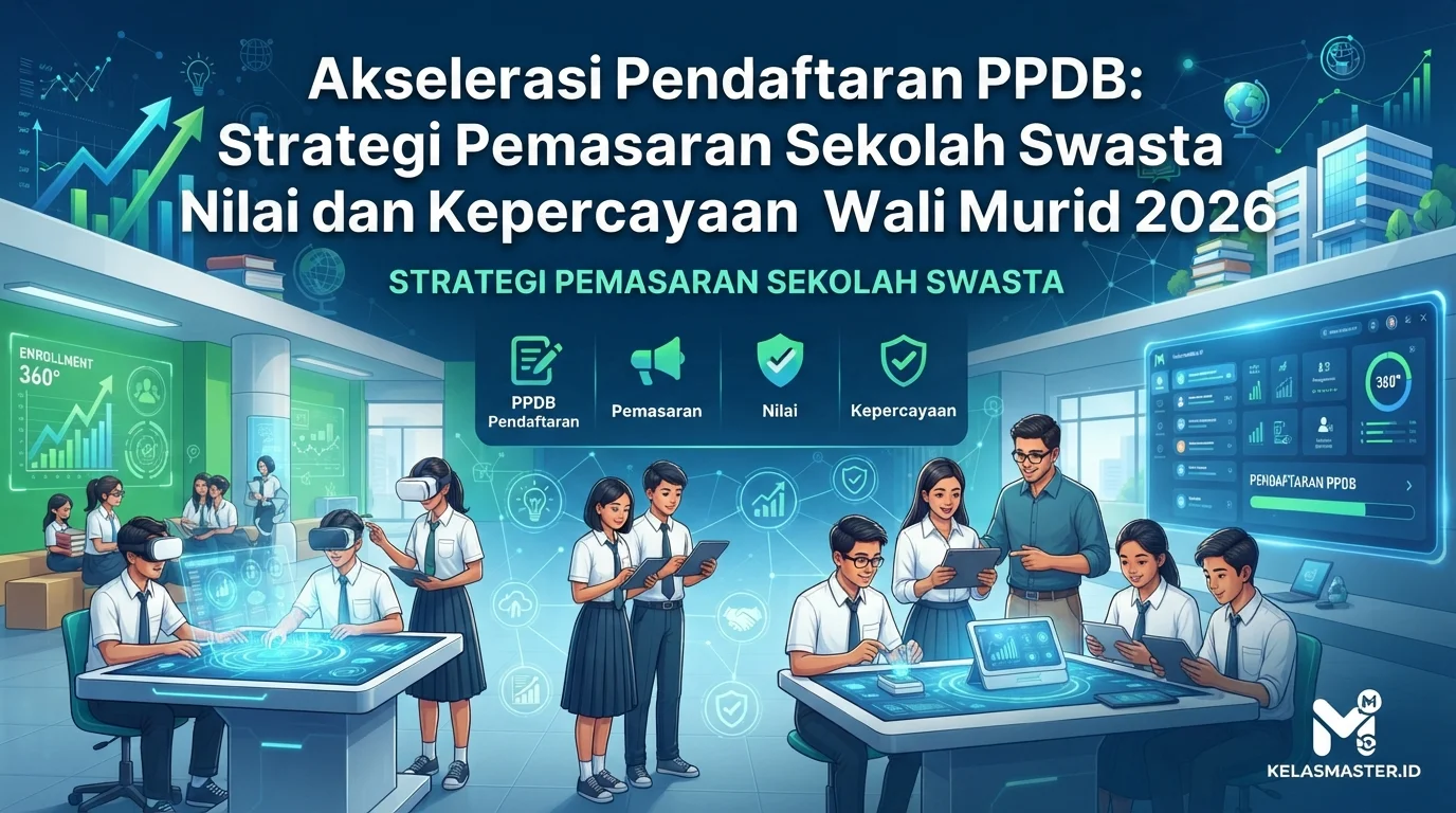 Akselerasi Pendaftaran PPDB: Strategi Pemasaran Sekolah Swasta Berbasis Nilai dan Kepercayaan Wali Murid 2026
