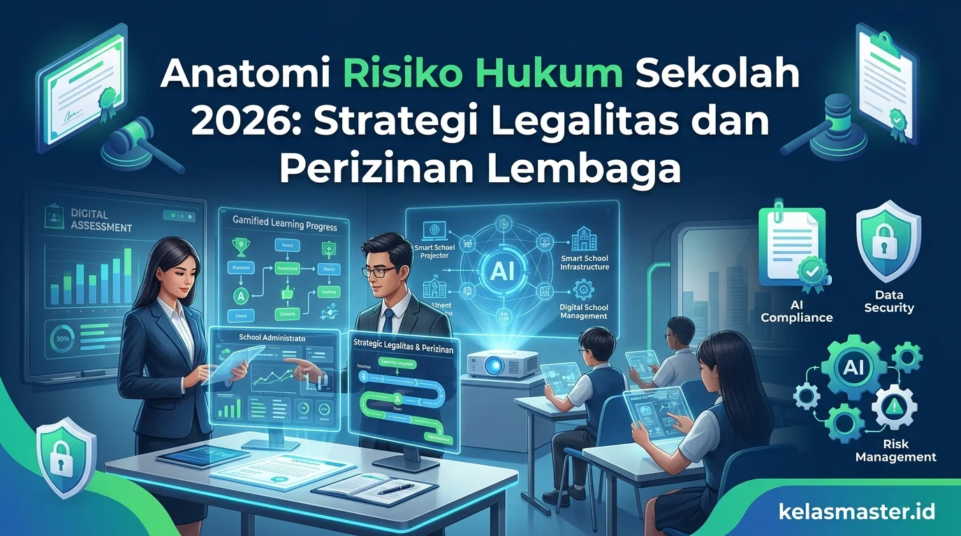 Anatomi Risiko Hukum Sekolah 2026: Strategi Legalitas dan Perizinan Lembaga
