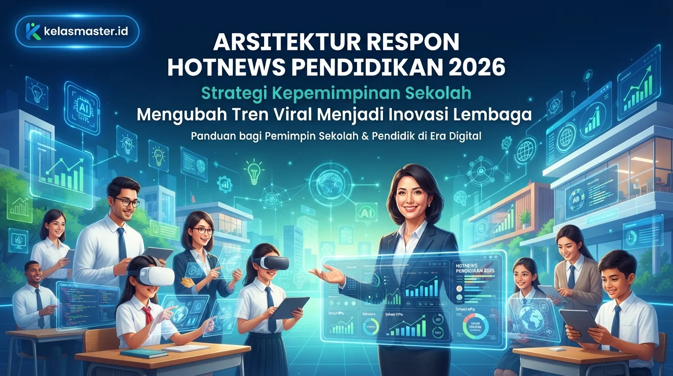 Arsitektur Respon Hotnews Pendidikan 2026: Strategi Kepemimpinan Sekolah Mengubah Tren Viral Menjadi Inovasi Lembaga