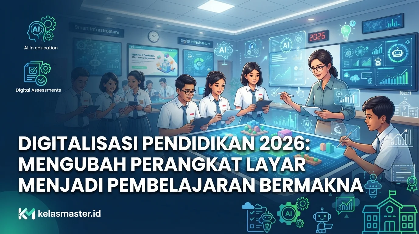 Digitalisasi Pendidikan 2026: Mengubah Perangkat Layar Menjadi Pembelajaran Bermakna