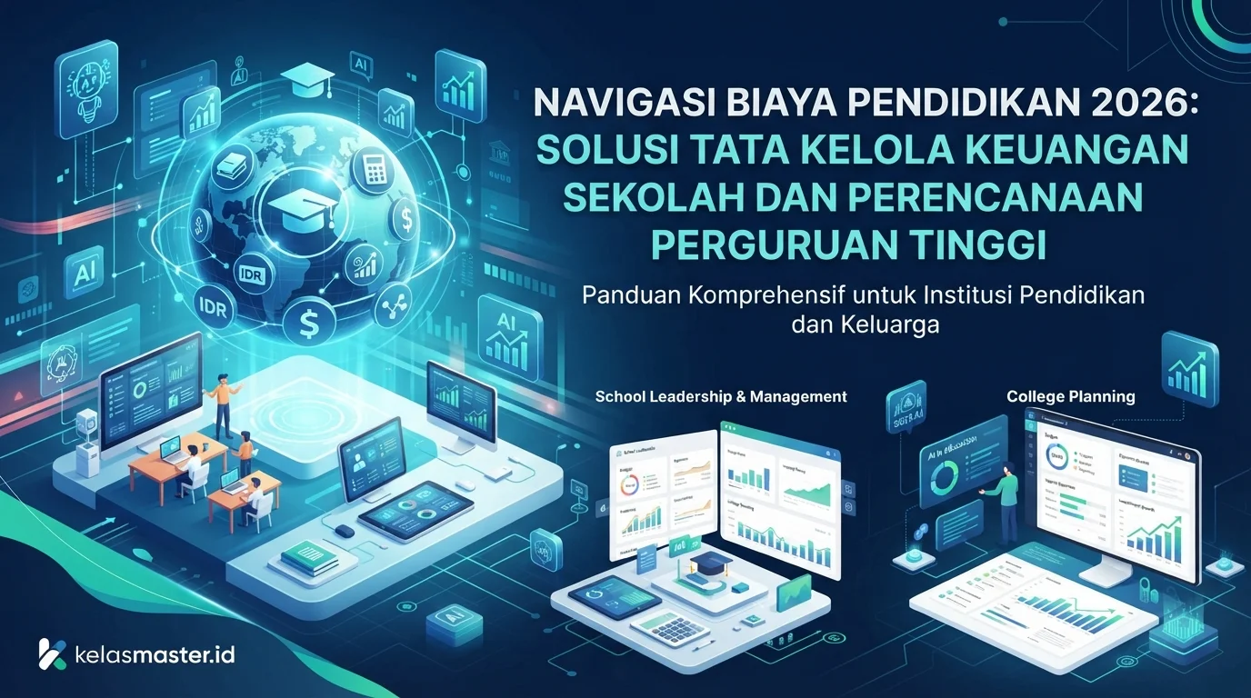 Navigasi Biaya Pendidikan 2026: Solusi Tata Kelola Keuangan Sekolah dan Perencanaan Perguruan Tinggi