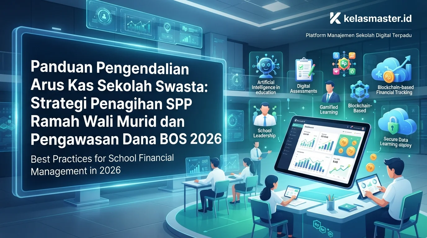 Panduan Pengendalian Arus Kas Sekolah Swasta: Strategi Penagihan SPP Ramah Wali Murid dan Pengawasan Dana BOS 2026