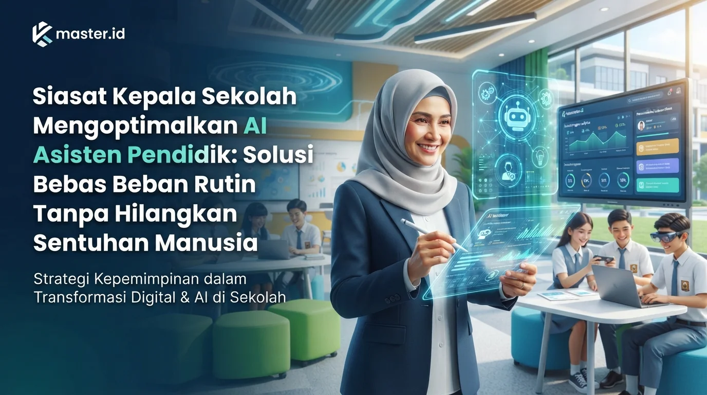 Siasat Kepala Sekolah Mengoptimalkan AI Asisten Pendidik: Solusi Bebas Beban Rutin Tanpa Hilangkan Sentuhan Manusia