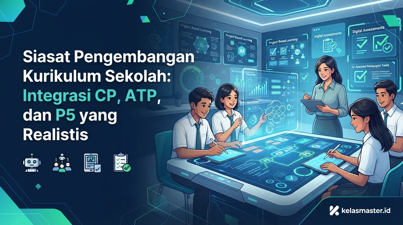 Siasat Pengembangan Kurikulum Sekolah: Integrasi CP, ATP, dan P5 yang Realistis