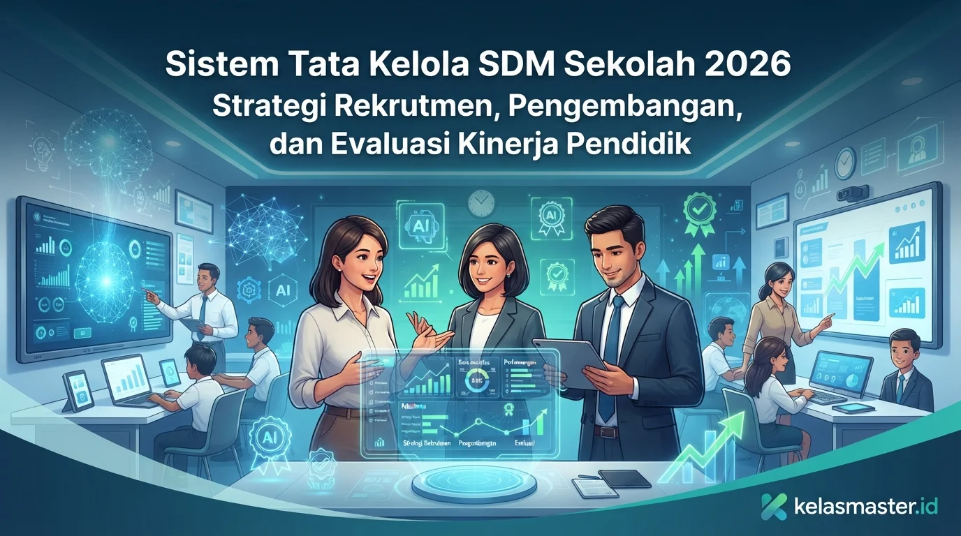 Sistem Tata Kelola SDM Sekolah 2026: Strategi Rekrutmen, Pengembangan, dan Evaluasi Kinerja Pendidik