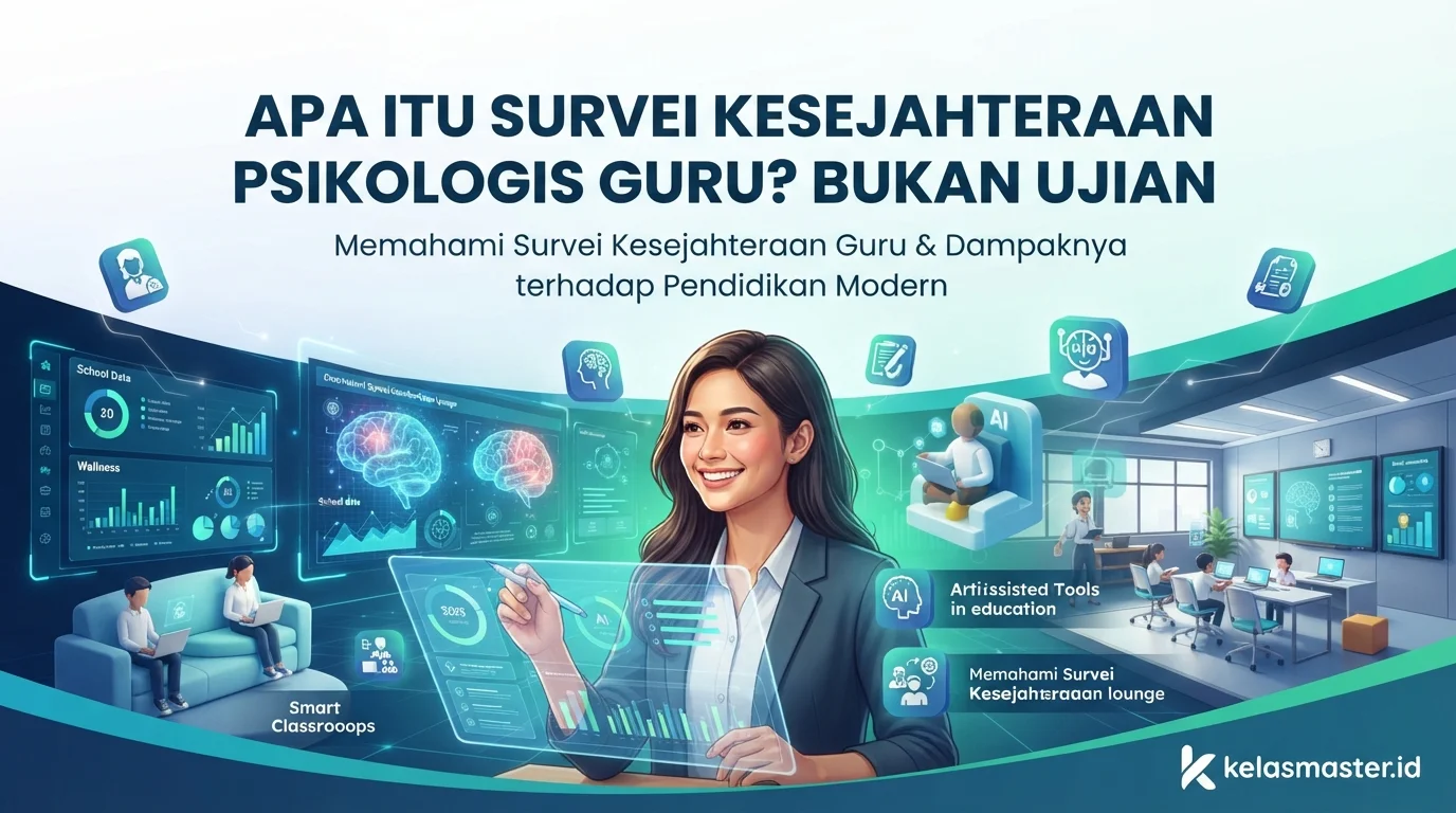 Apa Itu Survei Kesejahteraan Psikologis Guru? Bukan Ujian