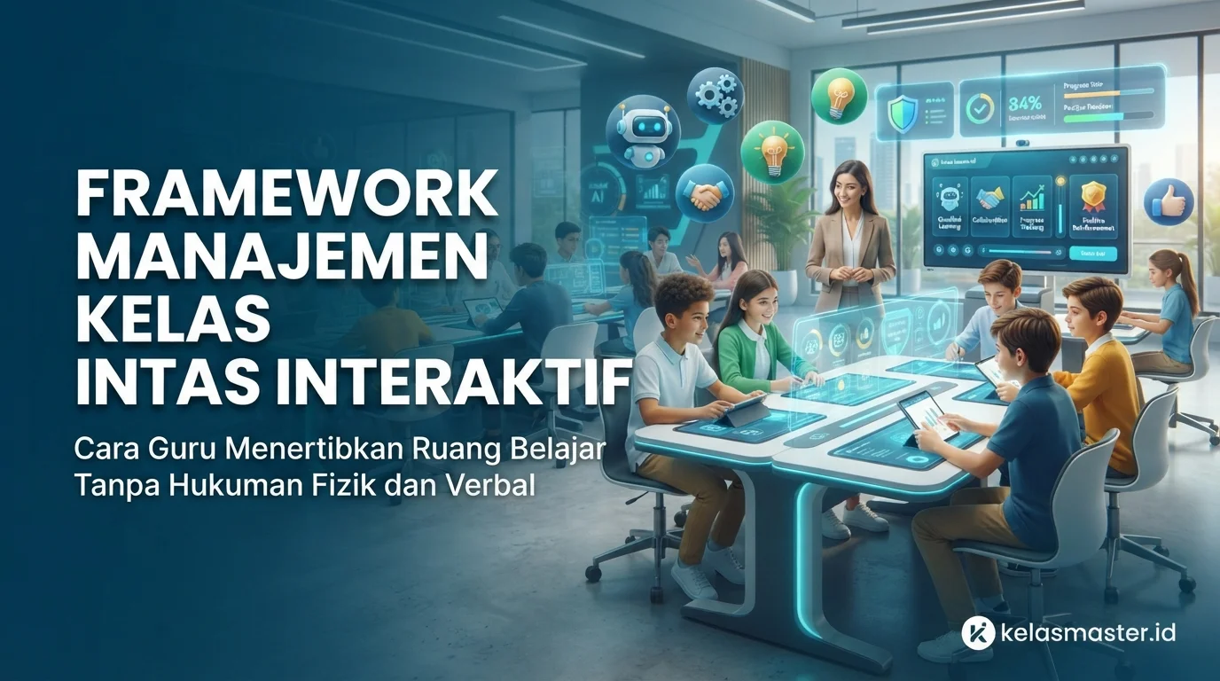 Framework Manajemen Kelas Interaktif: Cara Guru Menertibkan Ruang Belajar Tanpa Hukuman Fizik dan Verbal
