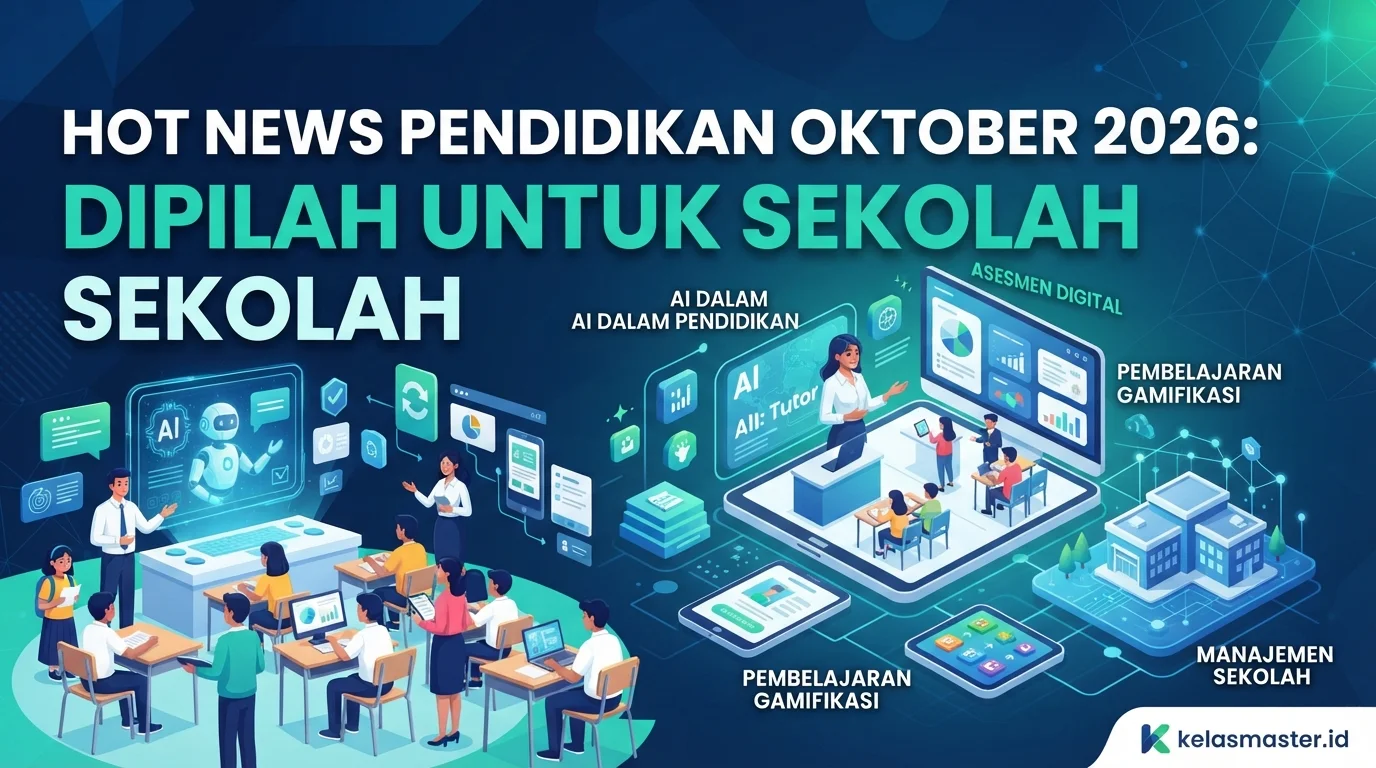 Hot News Pendidikan Oktober 2026: Dipilah untuk Sekolah