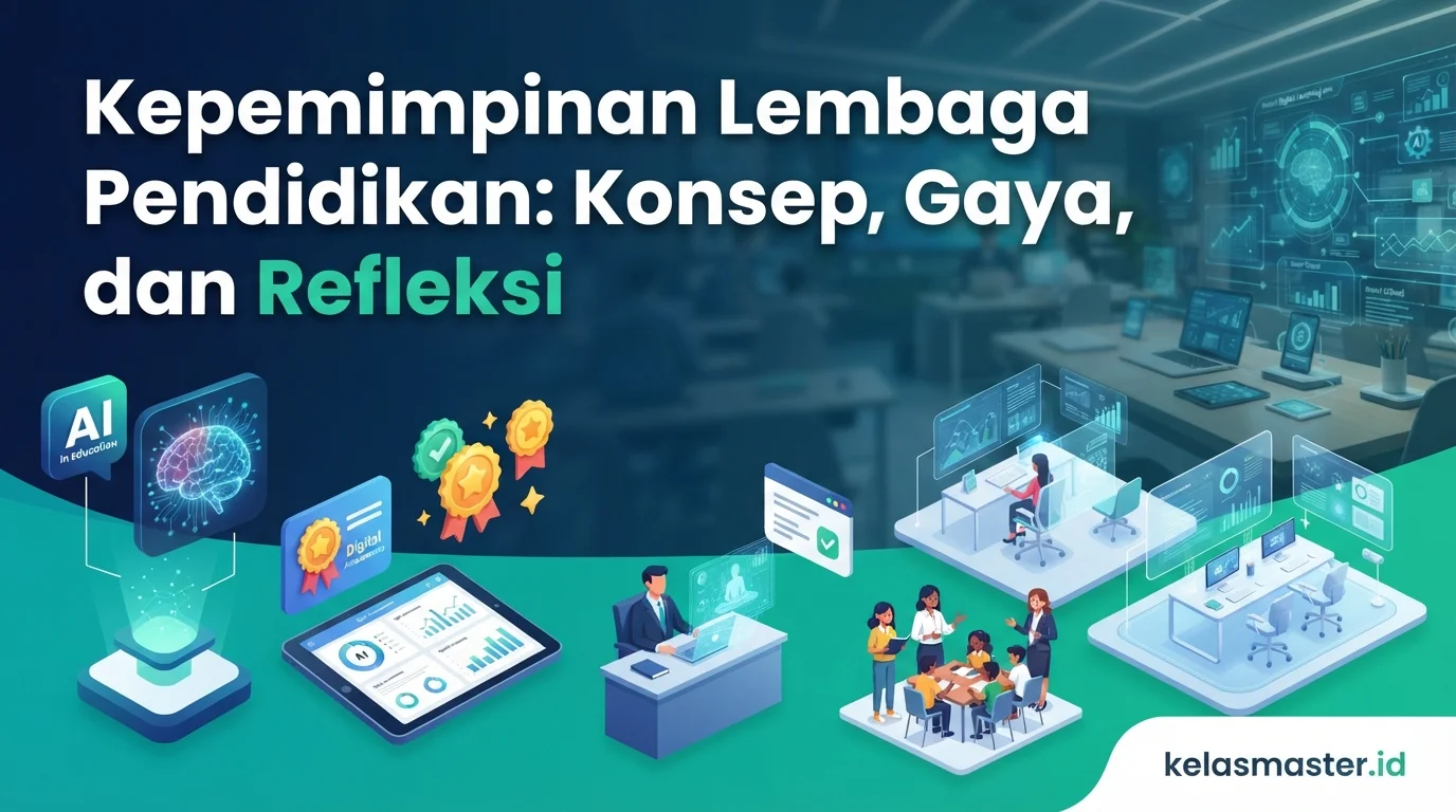 Kepemimpinan Lembaga Pendidikan: Konsep, Gaya, dan Refleksi