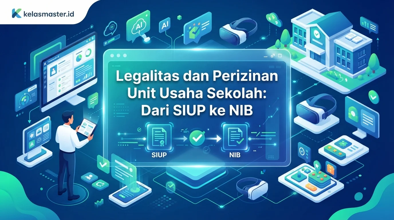 Legalitas dan Perizinan Unit Usaha Sekolah: Dari SIUP ke NIB