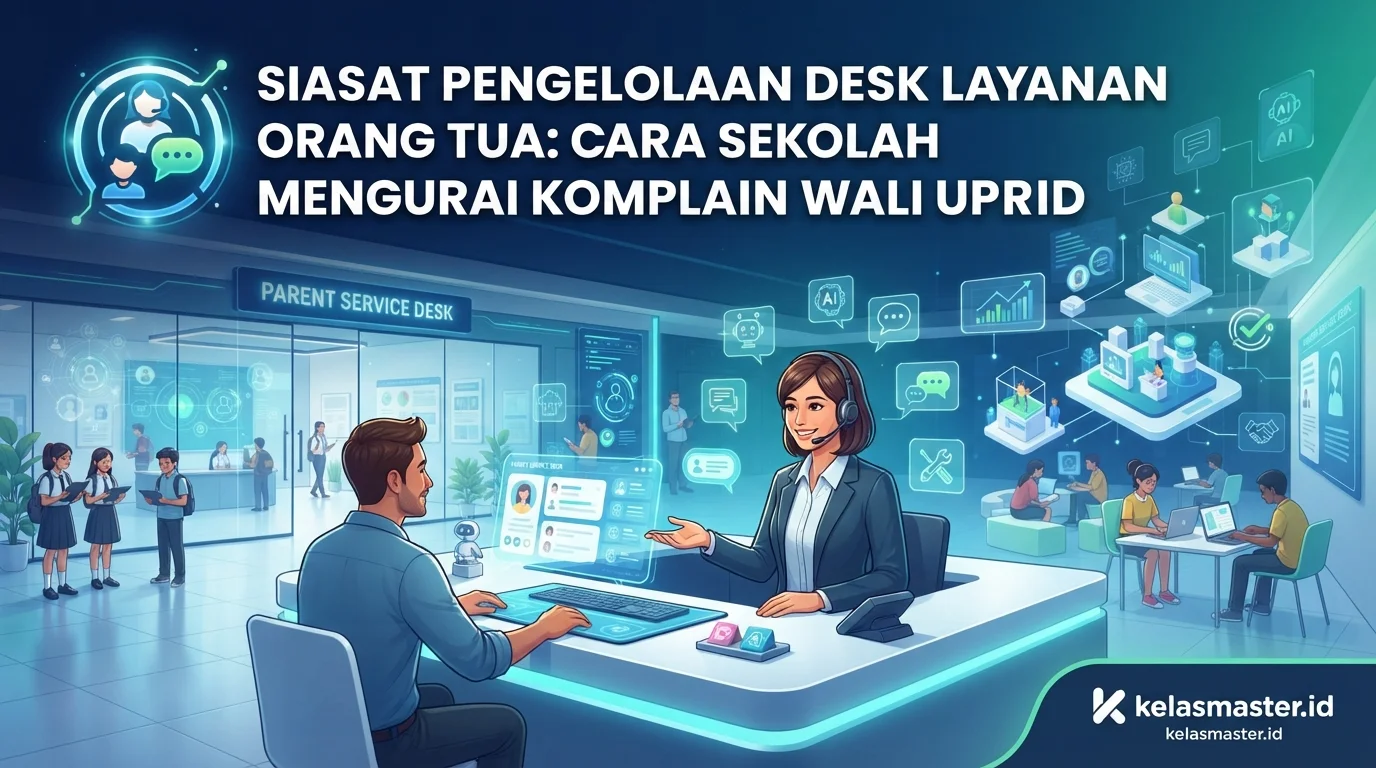 Siasat Pengelolaan Desk Layanan Orang Tua: Cara Sekolah Mengurai Komplain Wali Murid